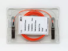 An as new Cisco QSFP-H40G-AOC5M= Active Optical Cable (P/N: 10-2929-03).