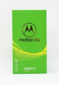 A boxed as new Motorola G7 Power (XT1955-4) 64GB/4GB in Ceramic Black (Box sealed. UK plug).