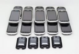 Fifteen pre-owned Motorola MC40N0 Barcode Scanners.