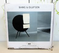 COLLECTION ONLY: A boxed as new Bang & Olufsen BeoPlay A9 (4th Gen) Floor Standing Speaker in Black