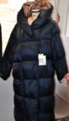 An as new Max Mara The Cube Seico down coat (Size 40).