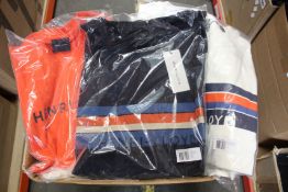 Nine assorted as new Henri Lloyd T-shirts, eight polo shirts and a Lake sweatshirt (Assorted