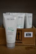 Sixteen Nu Skin AP24 whitening fluoride toothpaste (16 x 110g).