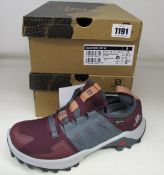 Two pairs of women's as new Salomon Madcross GTX (UK 7, 7.5).