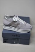 A pair of as new Hogan Midi Platform sneakers (EU 37.5).