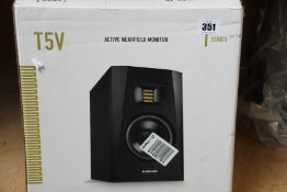 An Adam Audio T5V Active Nearfield Monitor.