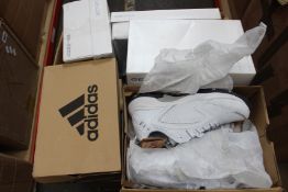 A quantity of assorted as new footwear to include Geox, Adidas, Hi-Tec, Etnies, Schuh and Carvela (