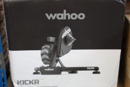 A boxed as new Kickr Smart bike trainer.