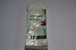 A large quantity of Cernit Translucent Modelling Clay (Approximately 40 x 500g).