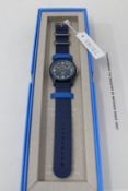 A Triwa Watch - Ocean Plastic - Deep Blue.