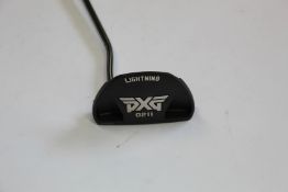 An as new PXG 0211 Lightning RH Putter in black with head cover.