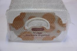 Twelve as new LifeSmart 5 Layer Stackable Organizers.