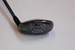 An as new Ping G425 Hybrid RH 5/26 SR.