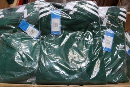 Fourteen as new Adidas 3-Stripe Crew sweatshirts (S).