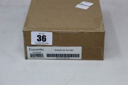 A boxed as new Focusrite Scarlett 2i2 (Third-Generation 2-In, 2 Out USB Audio Interface).