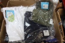 A quantity of assorted as new Salomon clothing and accessories (Approximately 35 items).