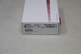 A boxed as new GN ReSound LINX 3D 7 67-DW BLK.GL (GTIN: (01) 05704819296771, SN: (21) 214979502).