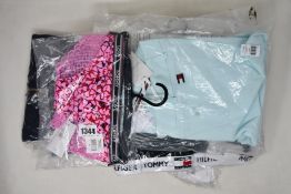 Two pairs of women's as new Tommy Hilfiger Damen Reithose Tech trousers (S, M), bralette (XS),