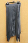 An as new Joseph Ade skirt in graphite (Size 38).