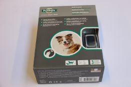 Two boxed as new PetSafe Anti-Bark Spray collars.