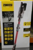 Three new Zanussi Red Z8 Complete Clean cordless rechargeable 400W, 0.05L foldable vacuum