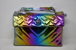 An as new Kurt Geiger leather Kensington X bag in multi (RRP £269).
