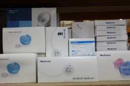 A quantity of as new Medtronic products; four Medtronic Mycarelink 24960, six Medtronic MiniMed