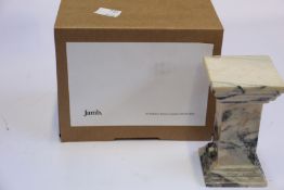 A boxed as new Jamb Marble Candlestick.