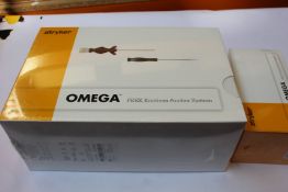 An new Stryker Omega 4.75mm PEEK knotless anchor system (Box of 5, Use by 2023-08-06) and Stryker