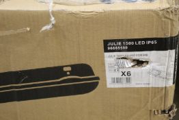 Eight Rapide RAP248/LED/850 Anti-Corrosive Battens (182 x 17.5 x 23.5cm) and six Thorn Julie 1500