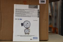 An as new Wikai Differential Pressure Gauge 712.15.160.