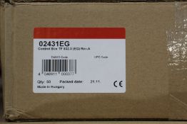 Fifty as new TF832.3 Control Boxes (Oil 240VOLT 02431EG).
