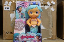 Twelve boxed as new Bloopies Mermaid lovely children's dolls.