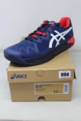 A pair of as new Asics Gel-Resolution 8 (UK 12).