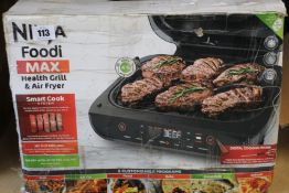 A Ninja Foodi Max Health grill and air fryer.
