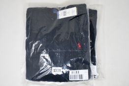 Two as new Ralph Lauren jumpers in black (L - RRP £95 each).