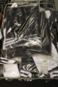 A quantity of assorted as new Adidas sportswear and accessories.