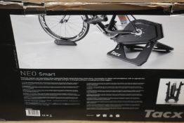 A Tacx NEO Smart trainer.
