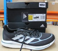 Two pairs of as new Adidas Supernova + M trainers (UK 10.5).