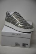 A pair of as new Jimmy Choo Hawaii sneakers (EU 41).