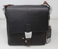 Two as new Ashwood Leather Murphy body bags.