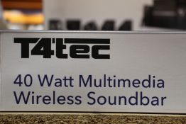 Eight new T4 Tec Soundbars (TTSB001).