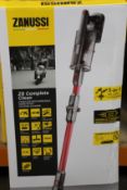 Three new Zanussi Red Z8 Complete Clean cordless rechargeable 400W, 0.05L foldable vacuum