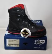 A pair of as new Haix Trekker Pro 2.0 safety boots (UK 10).