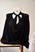 An as new Vivienne Westwood Garret blouse in black (Size 38 - RRP £255).