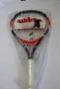 Twelve as new Wilson Fusion XL tennis rackets.