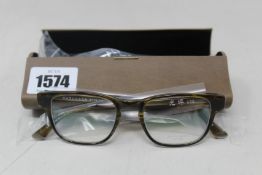 A pair of as new Masunaga 63U glasses frames.