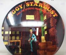 A David Bowie - Ziggy Stardust Limited Edition Artwork (9/20) signed by Terry Pastor from Tapedeck