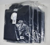 Five as new Allude 100% virgin wool (Merino) V-neck sweaters (XS).