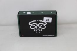 Six boxed as new KonvoySG Fire Kits - tan leather (Carbon steel fire striker, English flint stone